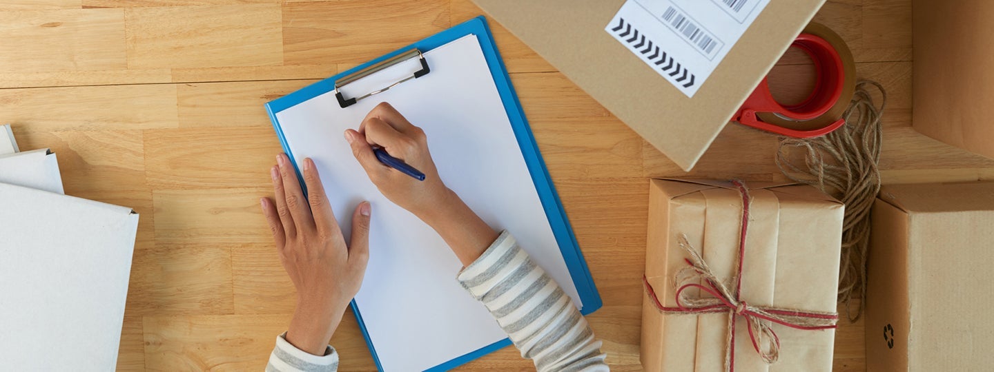 surrounded by a cardboard box