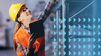 In a bustling small-business-shipping-hub